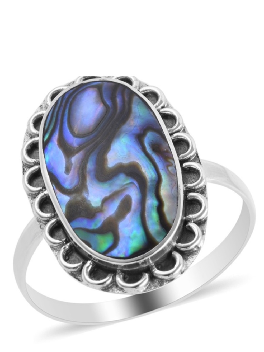 Abalone Shell Ring